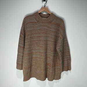Elizabeth and James Orra Knit Multicolor Wool Cashmere Sweater M